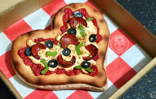 "You've Got A PIZZA My Heart" Royal Icing Cookie